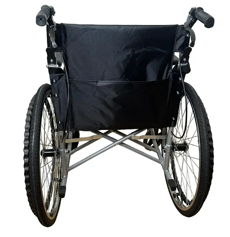 Инвалидная коляска с ручными тормозами Vera Medical для людей с ограниченными возможностями весом до 110 кг (VRM-040) - фото 6