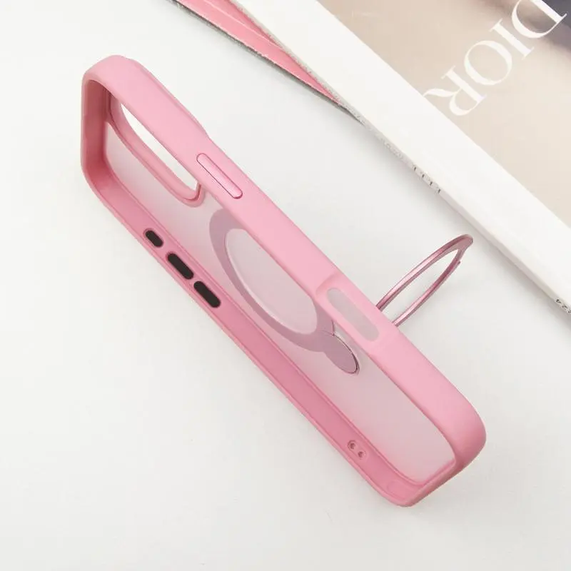 Чохол Ummi Colorful with MagSafe HQ Ring для Apple iPhone 16 Pro Max (6.9) Pink - фото 4