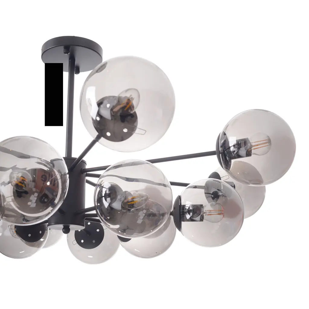 Люстра Brille молекула стельова E27 60W BK (BL-925C/16) - фото 9