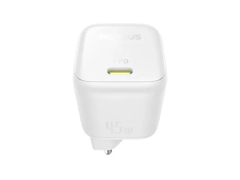 Мережевий зарядний пристрій BASEUS PicoGo GaN 45 W White (P10176800213-00) - фото 3