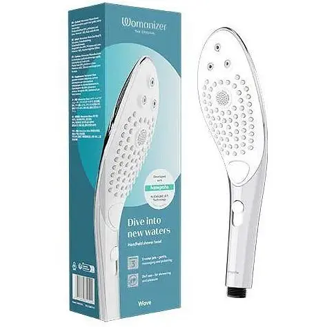 Насадка-стимулятор для душа 2 в 1 Womanizer Wave Chrome - фото 7