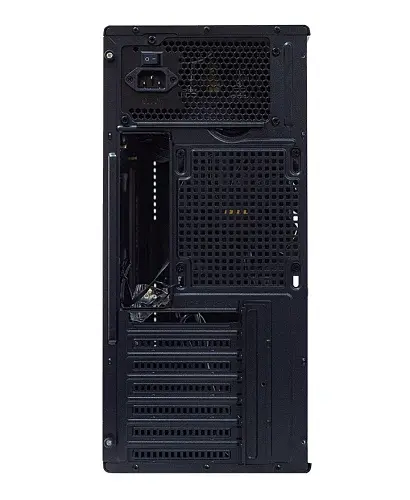 Корпус GTL 3804N1-U3C Black, БЖ 500W, Midi Tower, ATX / MicroATX / Mini ITX, 2xUSB 2.0, 1xUSB 3.0, 1xUSB 3.0 Type-C, CPU - 155мм/VGA - 330мм, 375x195x413 мм, 0.4 мм, 2.6 кг - фото 4