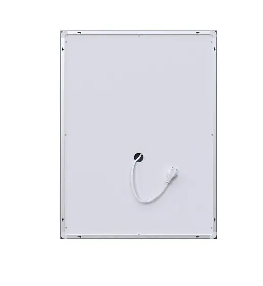 Дзеркало Mixxus Premium FLASH MR21-60x80 (LED Touch, Anti-fog, годинник) (MP6617) - фото 4