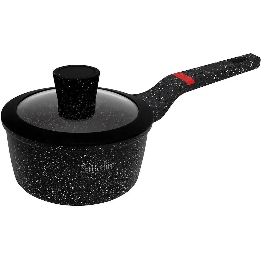 Ківш з кришкою Bollire Milano, 16 см, 1,4 л (BR-1101)