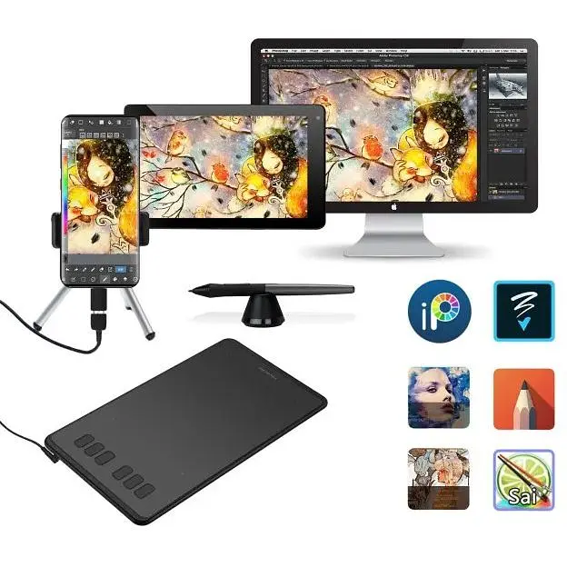 Графічний планшет Huion H640P [65882] - фото 9