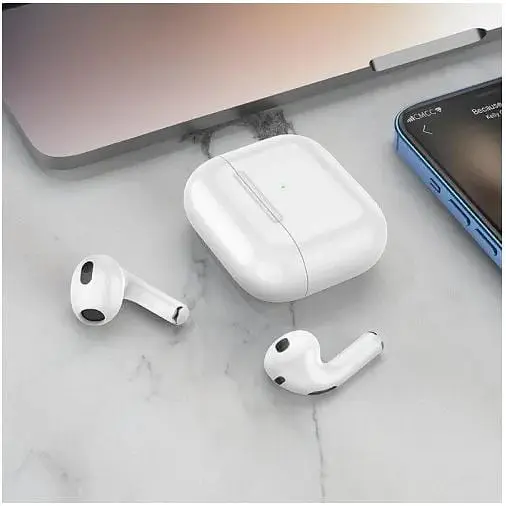 Бездротові навушники Borofone BW13 True Wireless Stereo Headset білі - фото 6