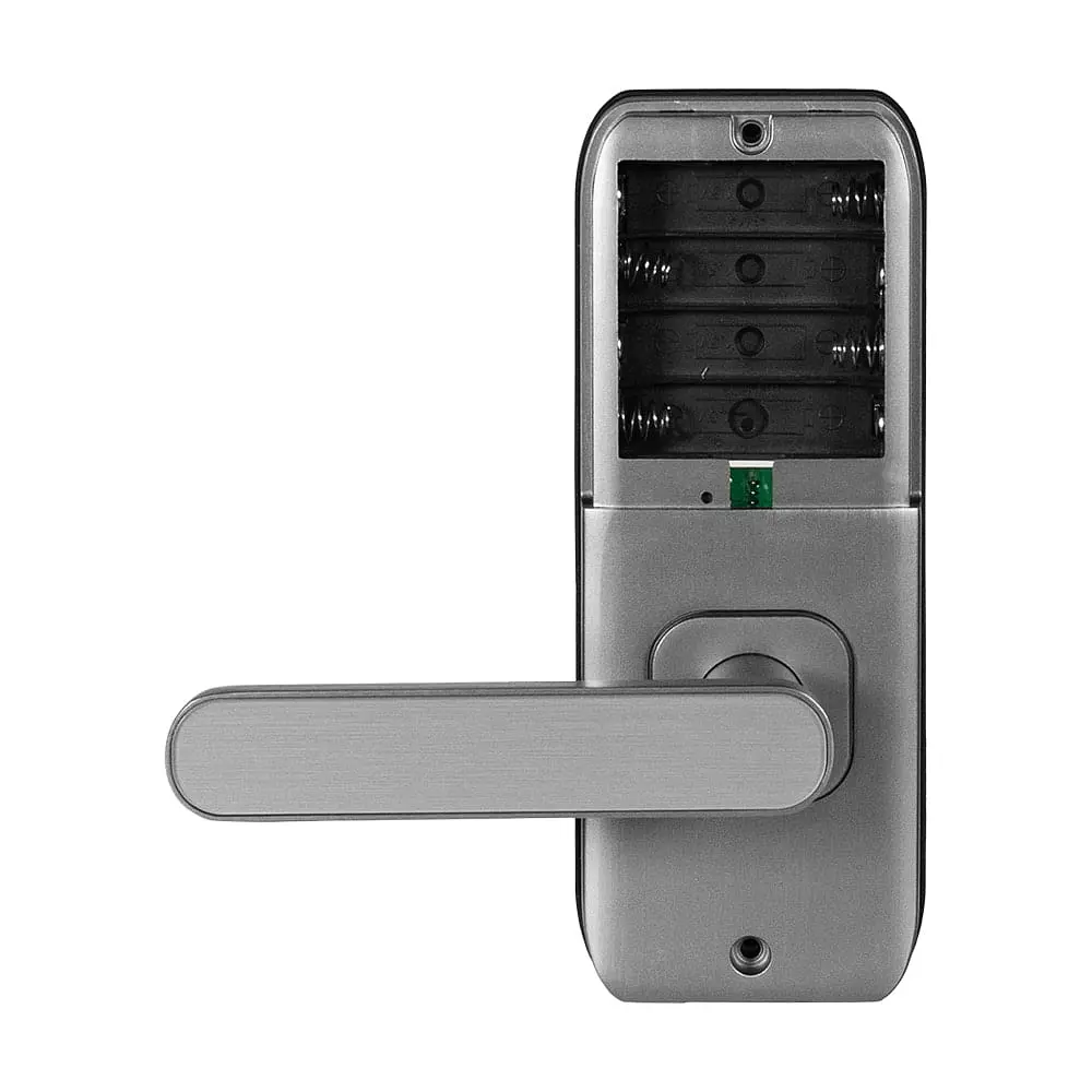 Замок біометричний автономний Trinix TRL-5406BTF Silver L/R з Bluetooth, зчитувачем відбитків пальців і карт Mifare (65-00089) - фото 10
