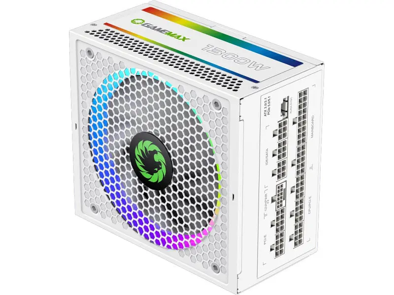 Блок живлення Gamemax RGB-1300 WH (ATX3.0 PCIE5.0) - фото 3