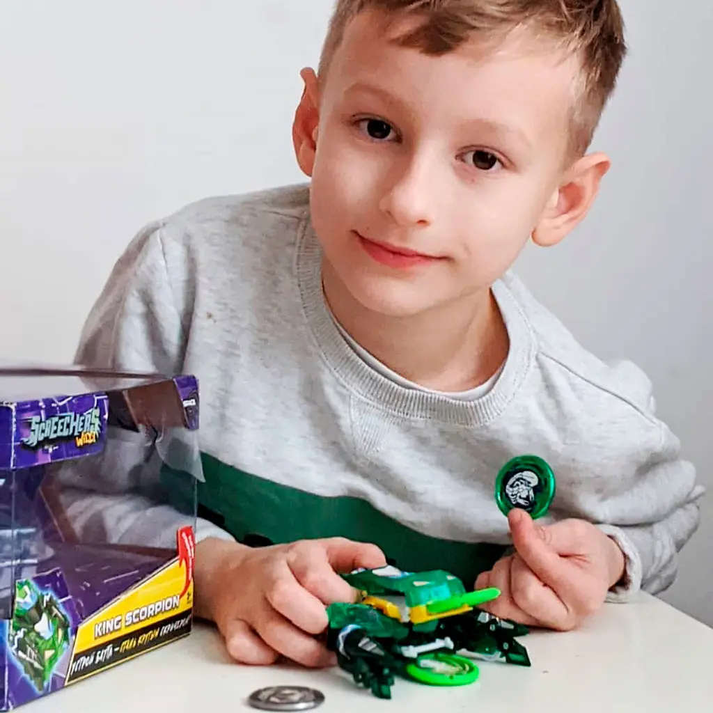 Машинка-трансформер Screechers Wild S3 L2 Кінг Скорпіон (EU682202) - фото 11