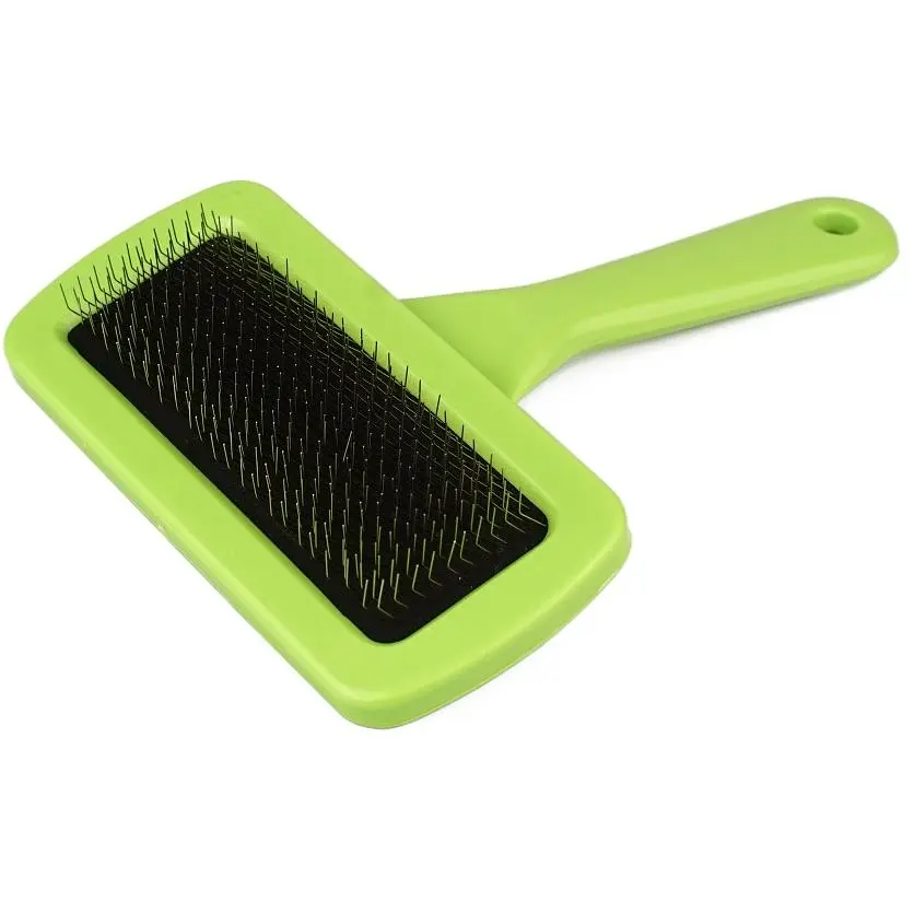 Щітка-пуходерка для собак і котів Bronzedog 15.5х11.5 см - фото 2