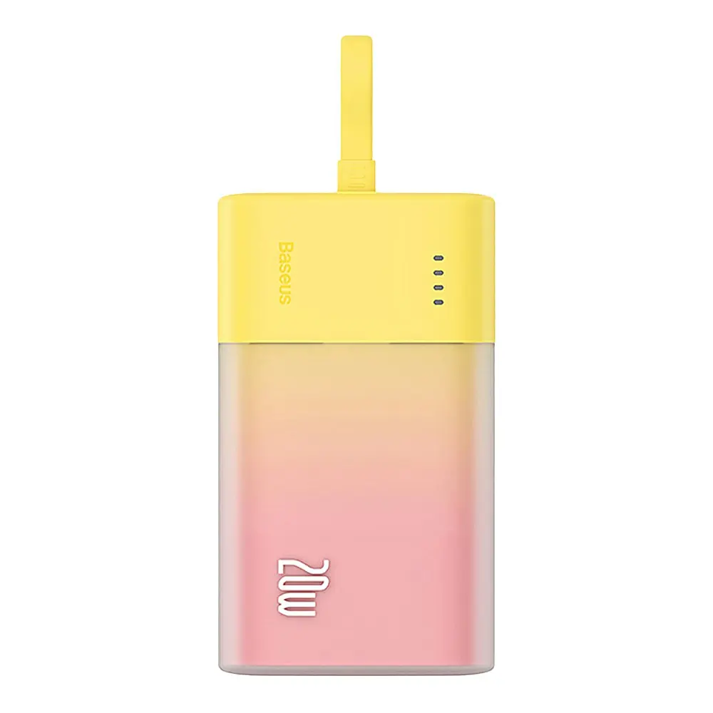Повербанк Baseus 5200 mAh 20W Type-C (P10055600Y12-01) Yellow - фото 2