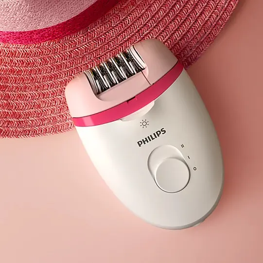 Епілятор Philips Satinelle Essential біло-рожевий (BRE255/00) - фото 8