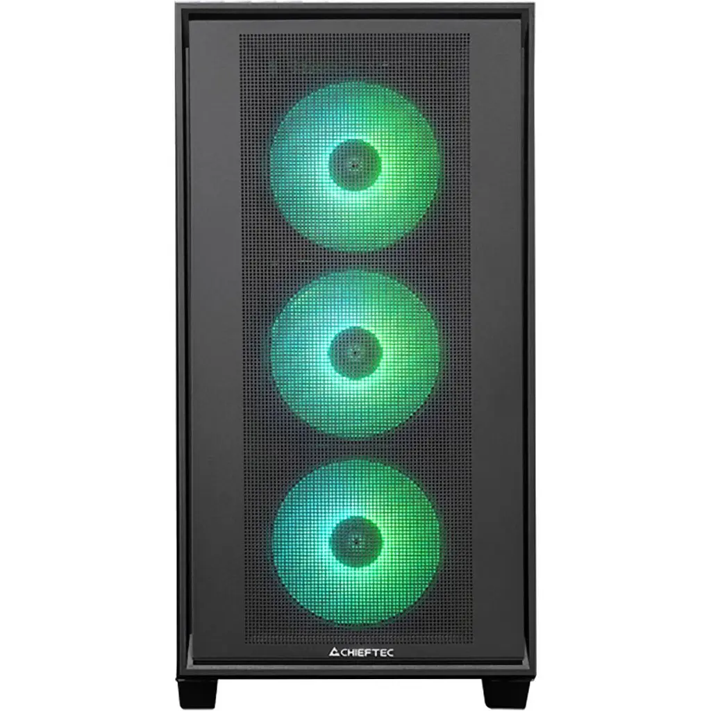 Корпус Chieftec Gaming Hunter 3 Black (GS-03B-OP) [135065] - фото 5