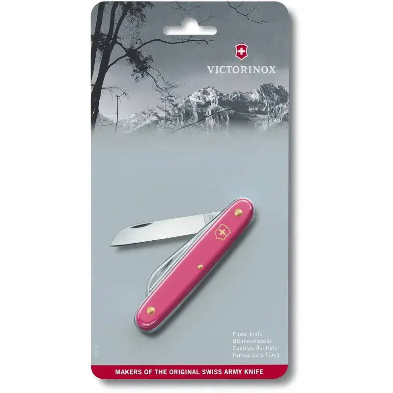 Ніж Victorinox Floral Matt Pink Blister (3.9050.53B1) - фото 2