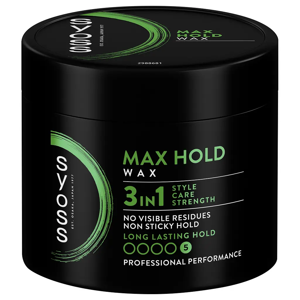 Віск для укладання волосся Syoss Max Hold Фіксація 5, 150 мл - фото 3