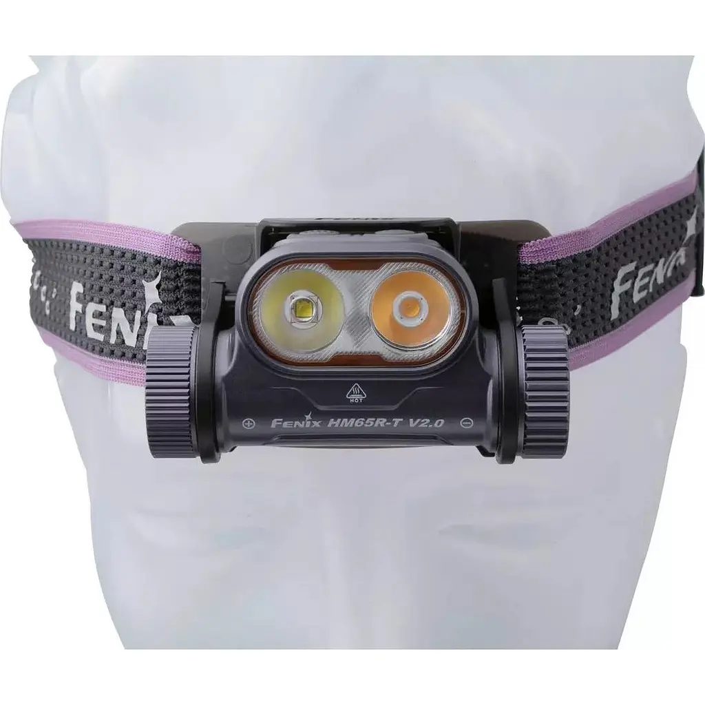 Фонарь налобный Fenix HM65R-T V2.0 Dark Purple [HM65RTV20DP] [139771] - фото 3