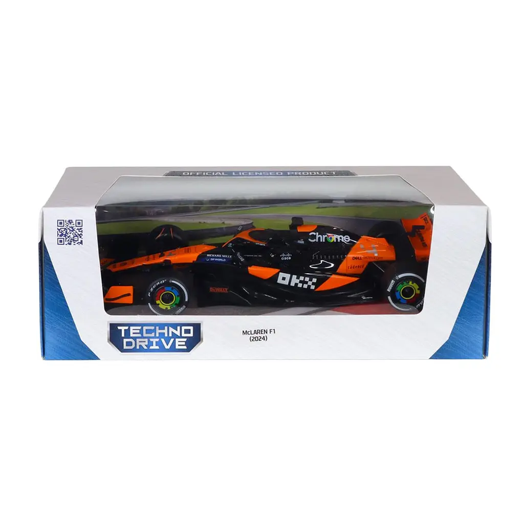 Автомодель - MCLAREN F1 (2024) (1:24) TechnoDrive 250942AMF1 - фото 5