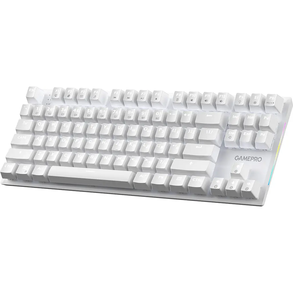 Клавіатура GamePro Genesis Joker MK124W Outemu Red Swithes White [152670] - фото 3