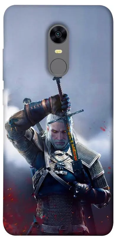 TPU чохол Demsky The witcher gerald для Xiaomi Redmi 5 Plus / Redmi Note 5 (Single Camera)
