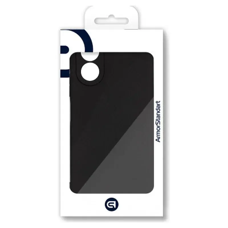 Чохол до мобільного телефона Armorstandart Matte Slim Fit OPPO A18 4G / A38 4G Camera cover Black (ARM71028) - фото 2