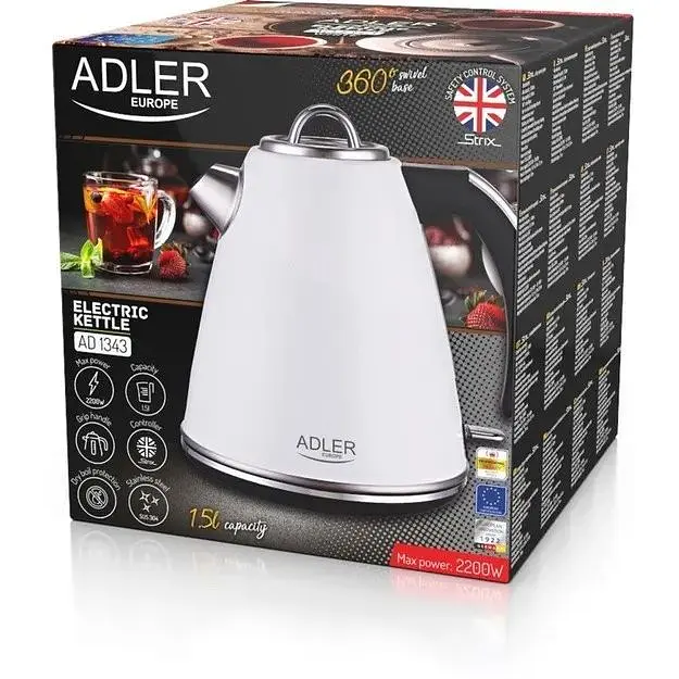 Чайник электрический Adler AD 1343 1.5 л - фото 8