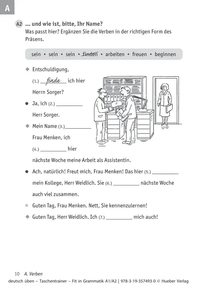 Deutsch uben. Taschentrainer. Fit in Grammatik A1/A2 - фото 3