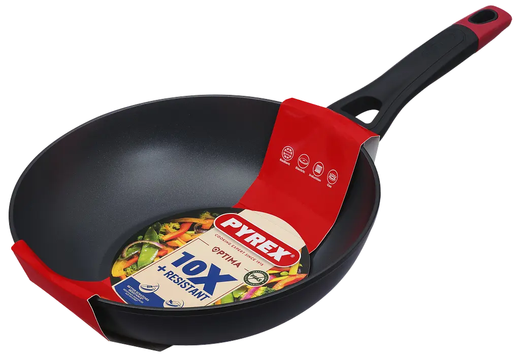 Сковорода Pyrex Optima 28 см WOK kuh0016743 - фото 5