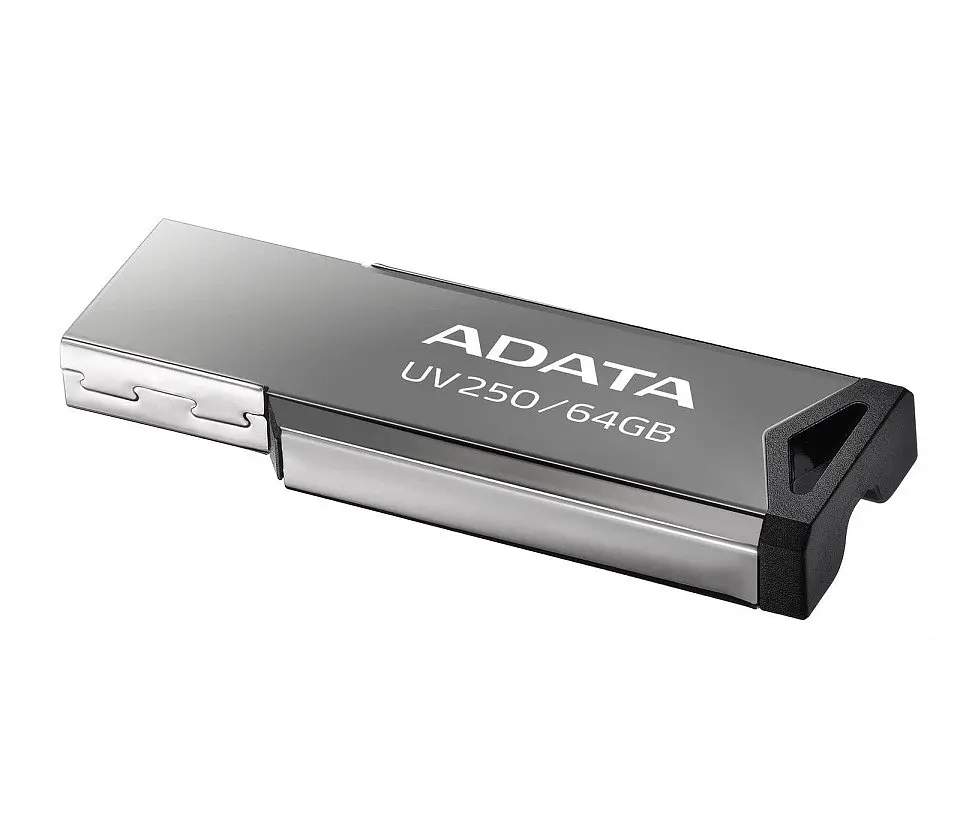 Флеш-накопичувач ADATA USB 2.0 AUV 250 64Gb чорний - фото 3