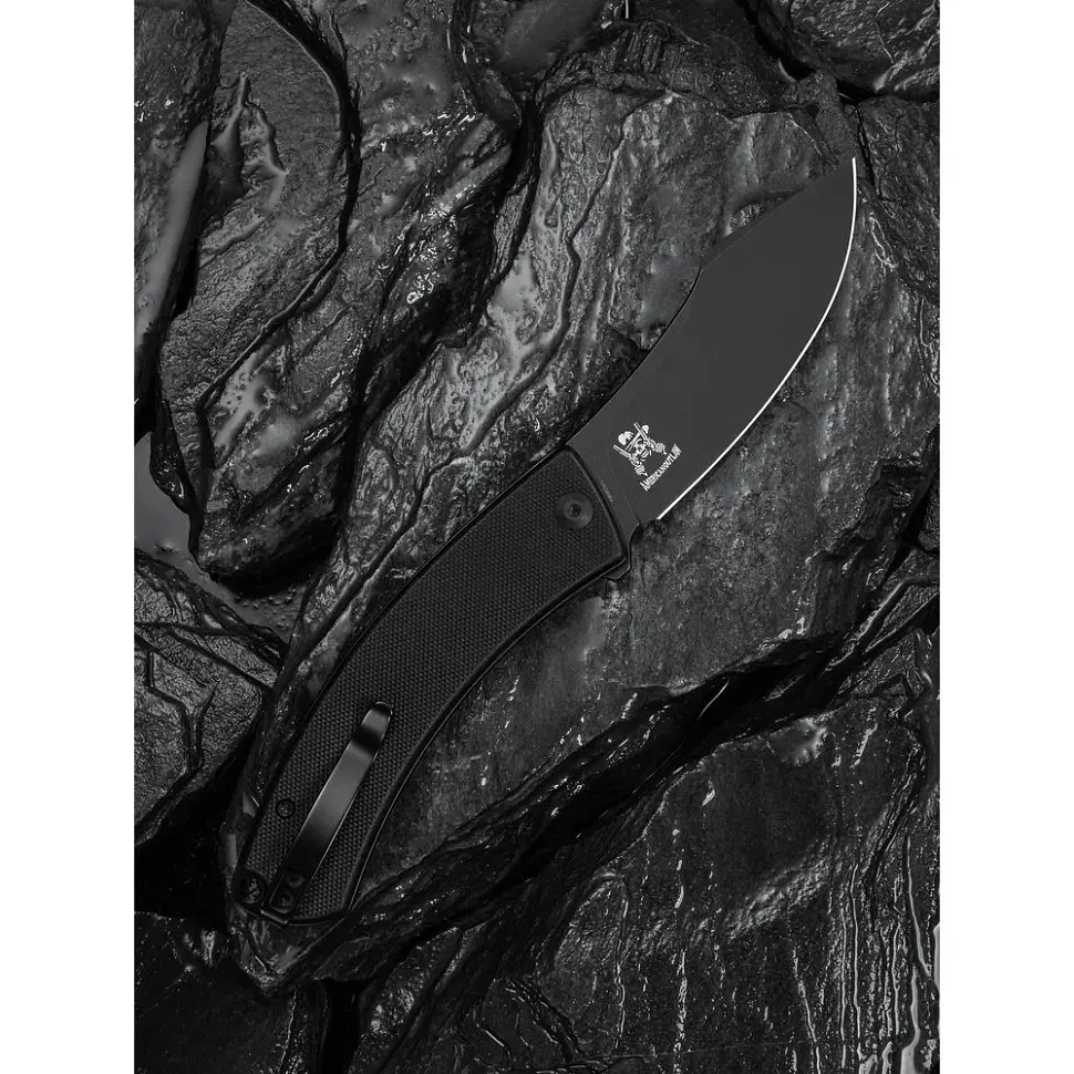 Ніж Civivi Outlaw Muk, Black G10, Black Stonewash (C24079-1) - фото 11