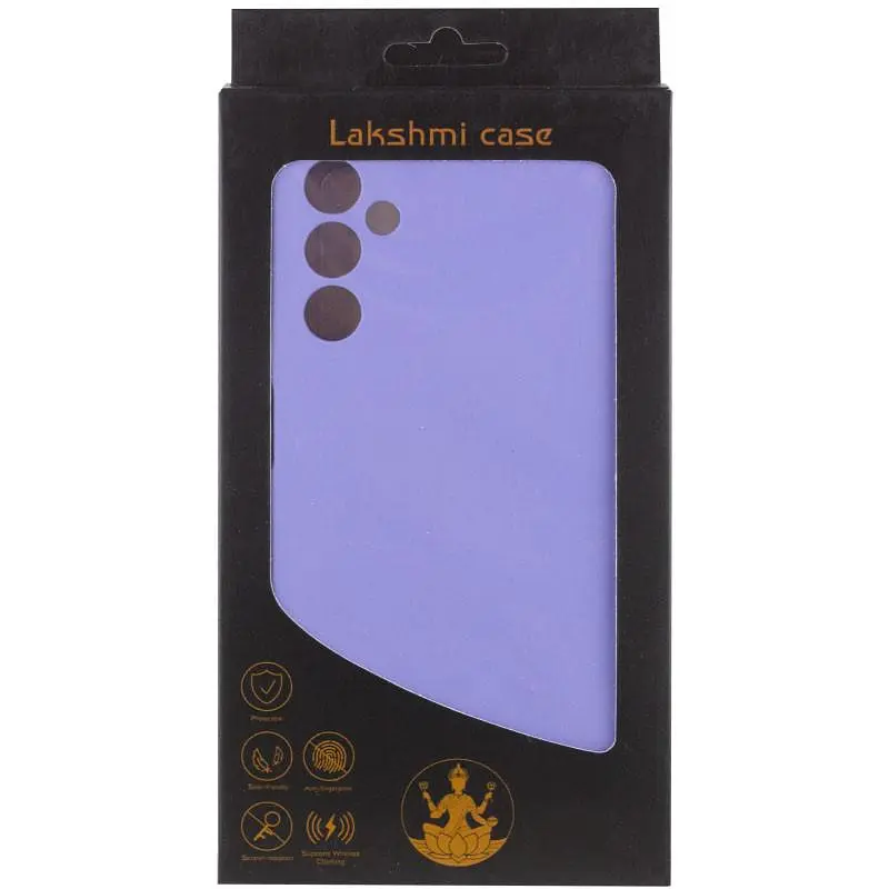 Чохол Lakshmi Silicone Cover Full Camera AAA with Logo для Samsung Galaxy A56 Бузковий/Dasheen - фото 7