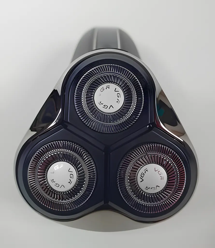 Електробритва VGR V-323 акумуляторна чоловіча бритва дисплей USB 8 Вт - фото 3