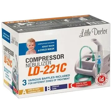 Інгалятор (небулайзер) Little Doctor LD-221C для дітей компресорний - фото 4