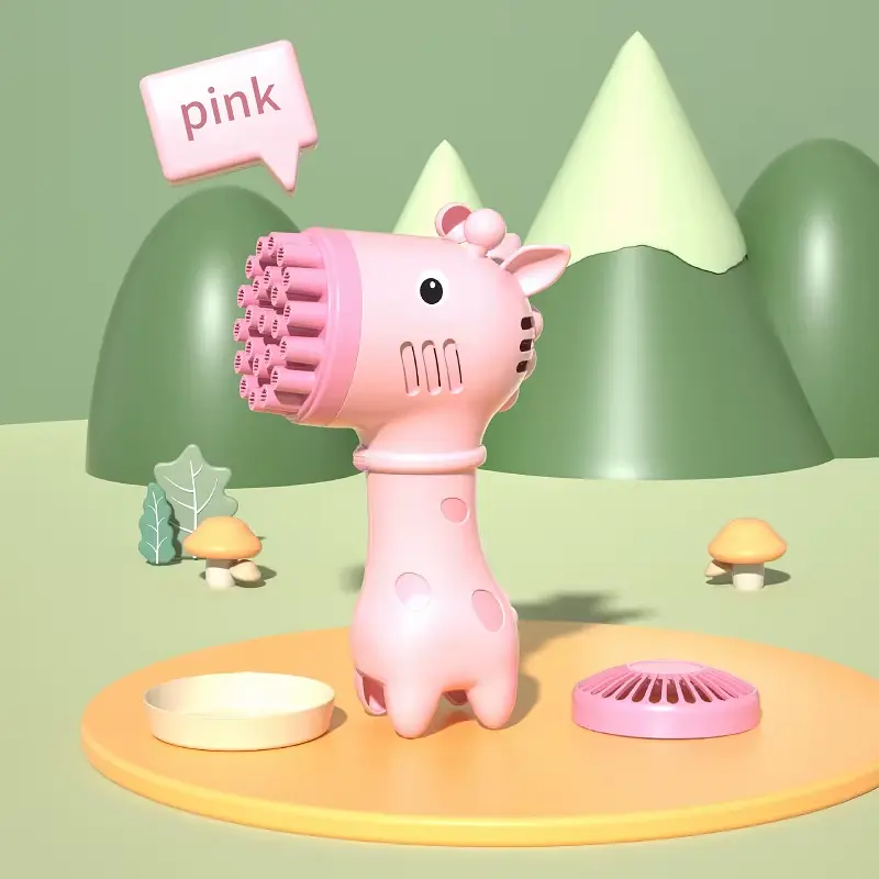 Генератор мильних бульбашок Жираф, 777-9 (в асортименті) - фото 3