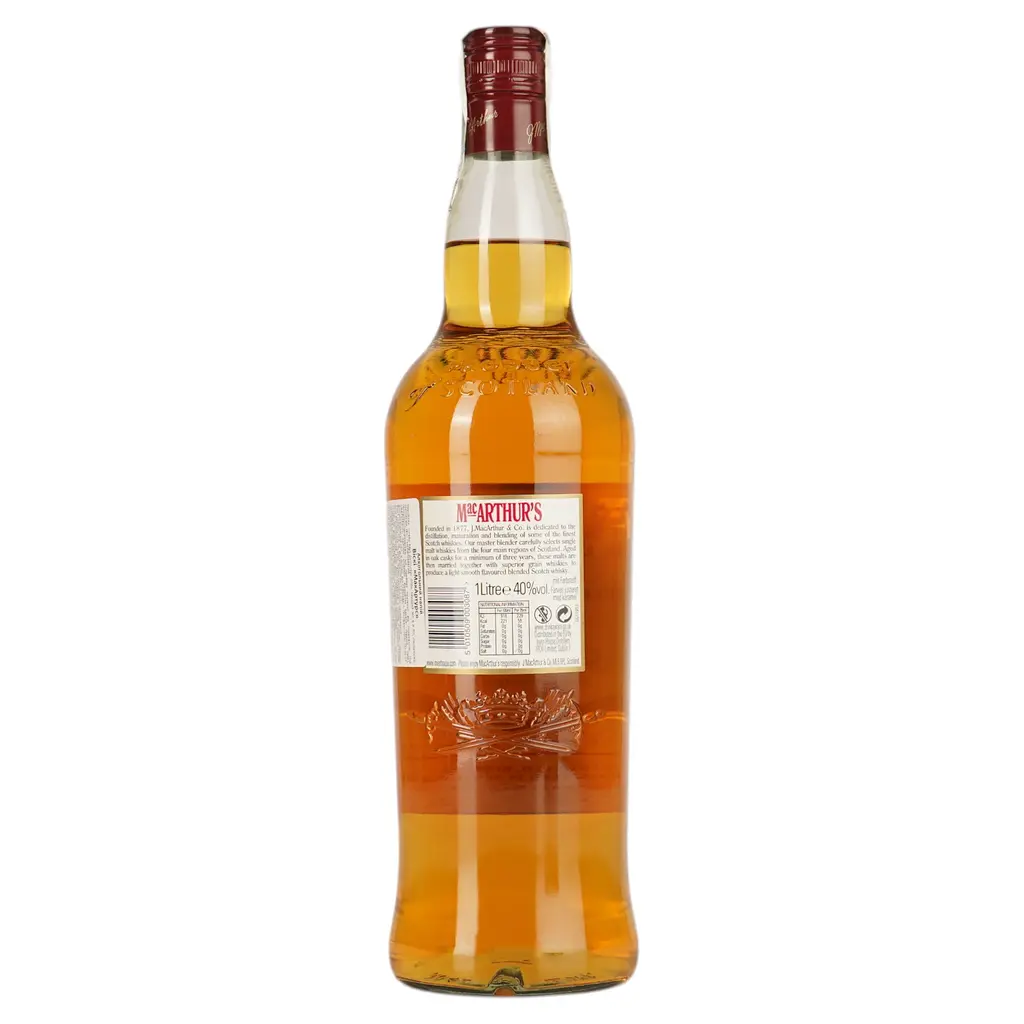 Виски MacArthurs Blended Scotch Whisky, 40%, 1 л - фото 3