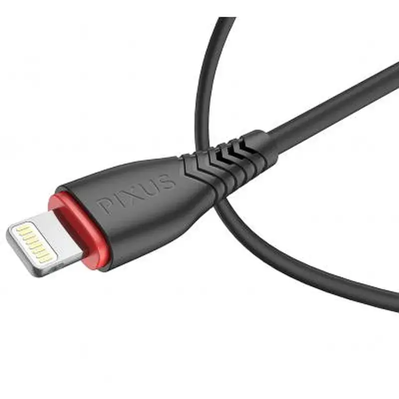 Дата кабель USB 2.0 AM to Lightning 1.0m Start Pixus (4897058531350) - фото 3