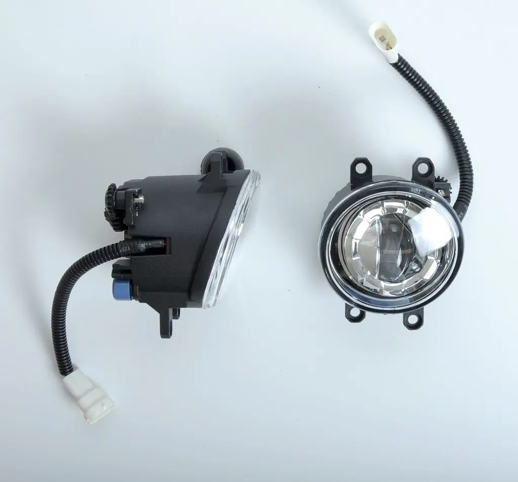 Протитуманні LED Фари круглі косий кут/лінза з ДХО D-100мм/10W/6500K-COB 2 шт. - фото 2