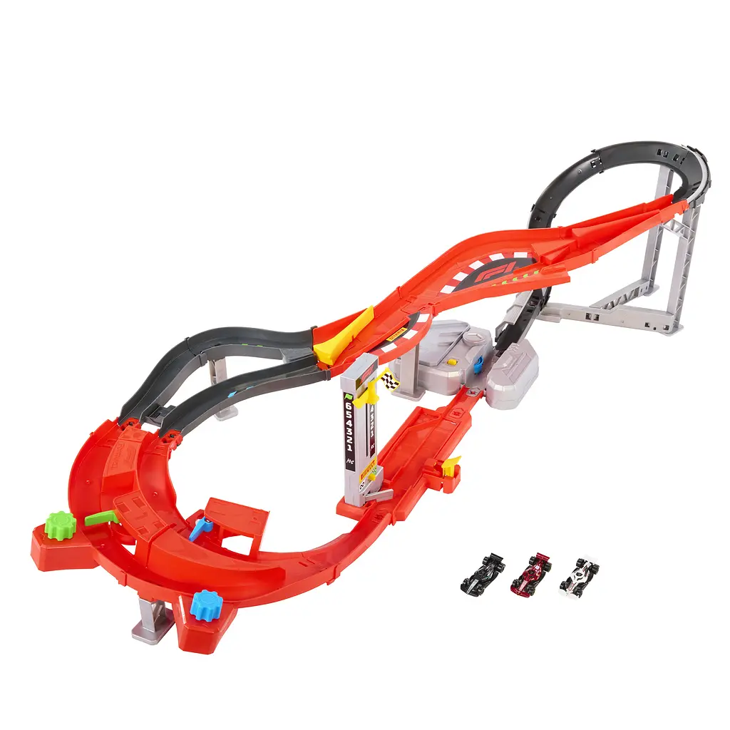 Ігровий набір Hot Wheels Формула 1 Перегони на швидкісному спуску (JMC90)