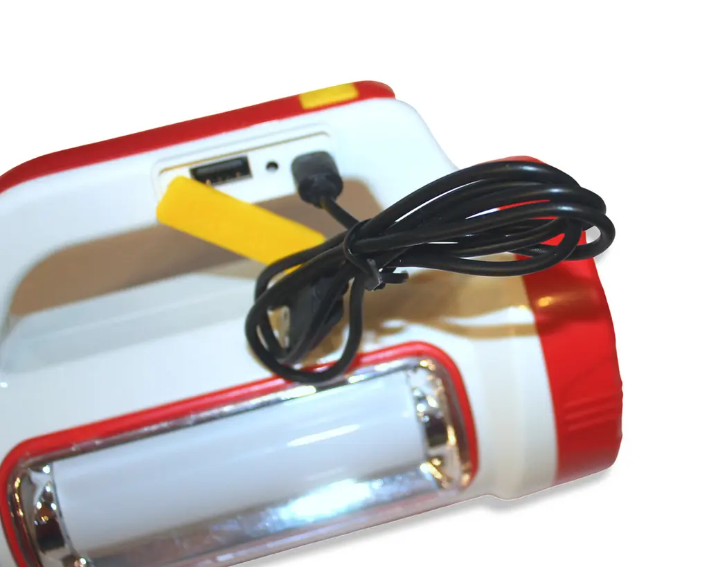 Ліхтар на сонячній батареї з акумулятором та USB-зарядкою D5158 з функцією Power Bank 2000mAh, 360° освітлення, Yu Xin 86152 - фото 7
