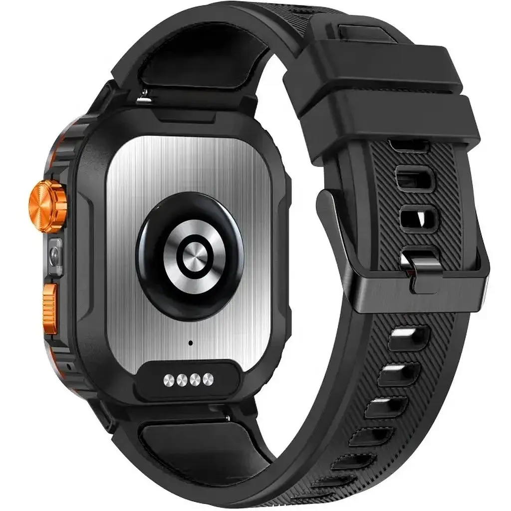 Розумний годинник Lemfo NX20 з підтримкою викликів через Bluetooth (Чорний) - фото 3