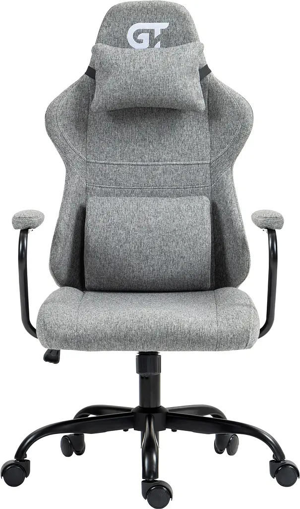 Геймерское кресло GT Racer (X-2322 Fabric Gray) - фото 6