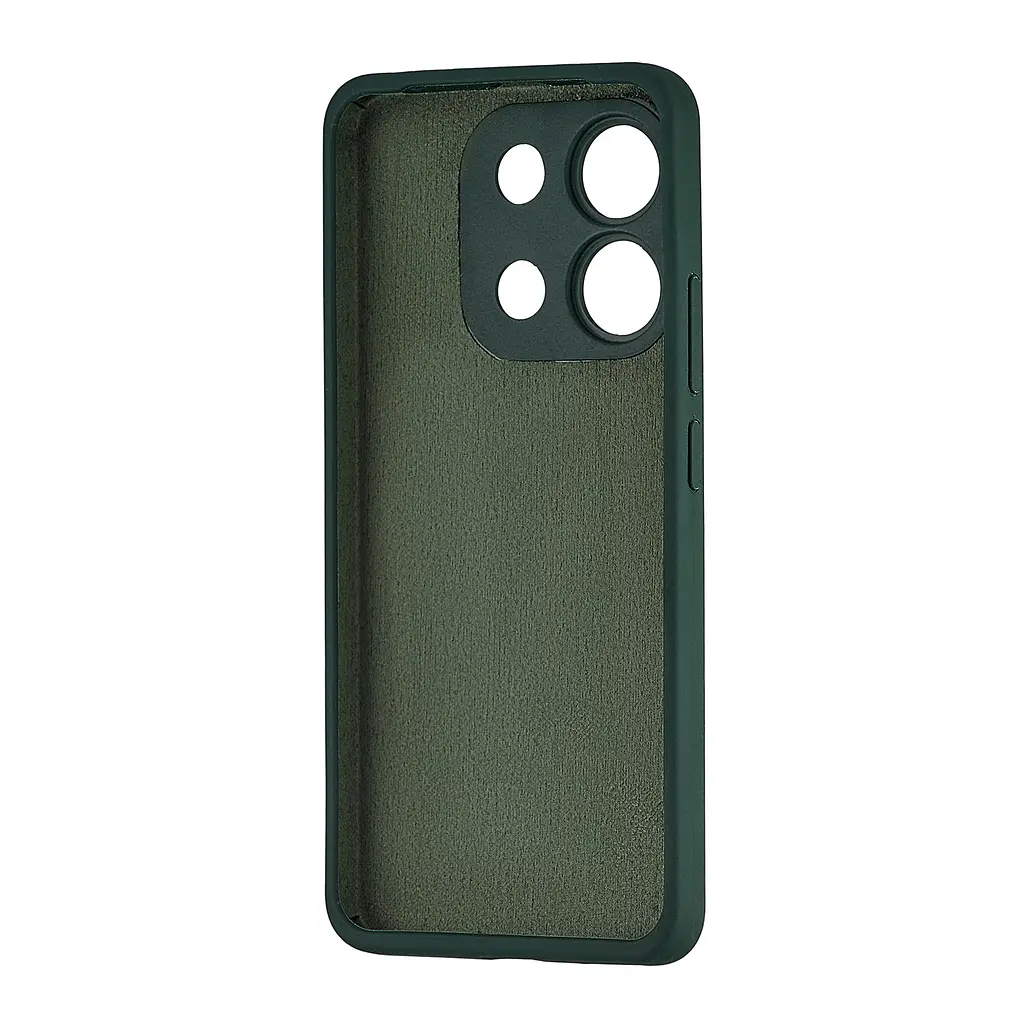 Чохол Silicone Case Xiaomi Redmi Note 13 4G Dark Green - фото 2
