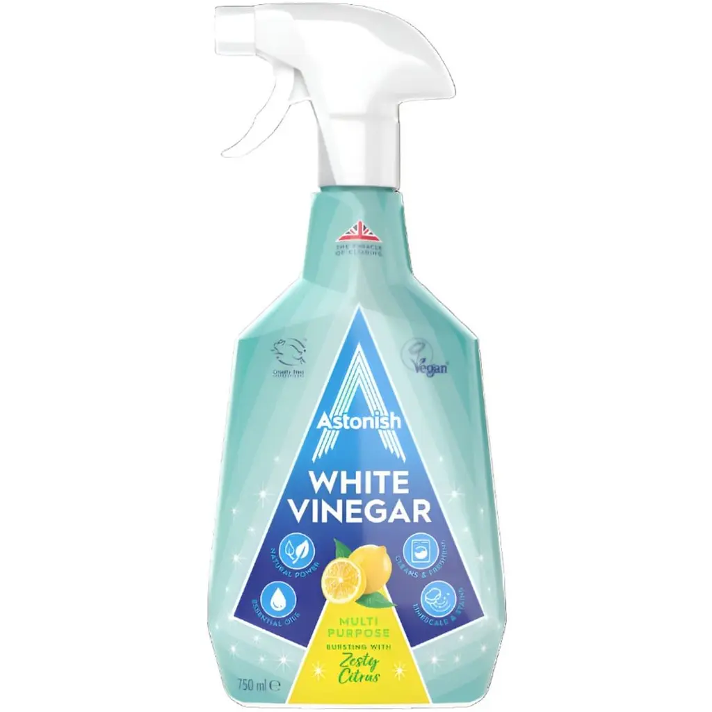 Універсальний очищувач Astonish White Vinegar Соковитий лимон 750 мл