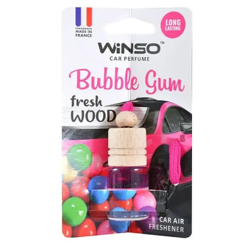 Ароматизатор для автомобіля Winso Fresh Wood Bubble Gum 4,5мл (530330)