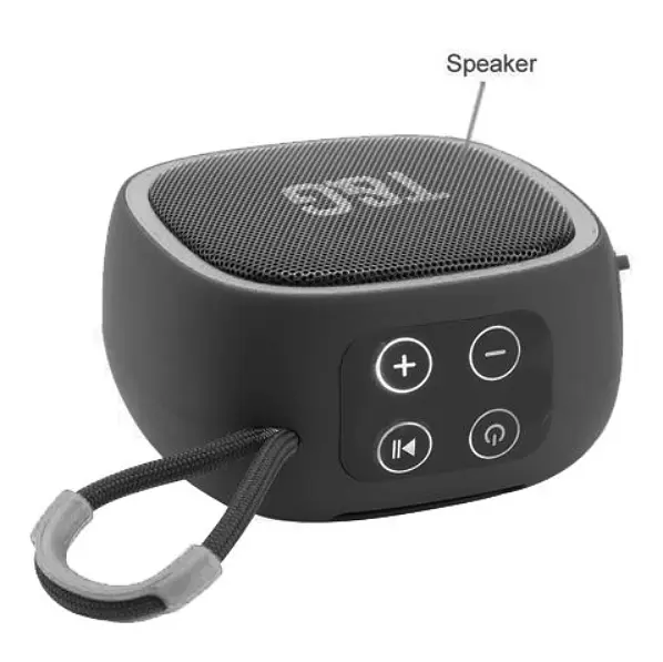 Портативная Bluetooth-колонка T&G TG659 беспроводная переносная колонка с влагозащитой Черный - фото 2