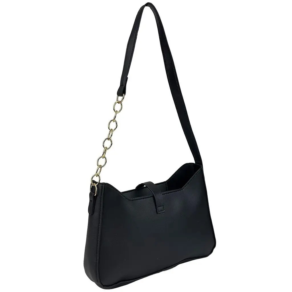 Жіноче кросбоді еко-шкіра чорне Lilly P1-405A чорне - фото 10