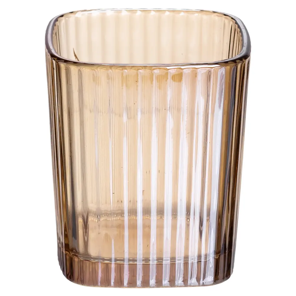 Набор стаканов 6 штук по 250 мл. Коричневый Yiwu HP-19-AY-5 - фото 3