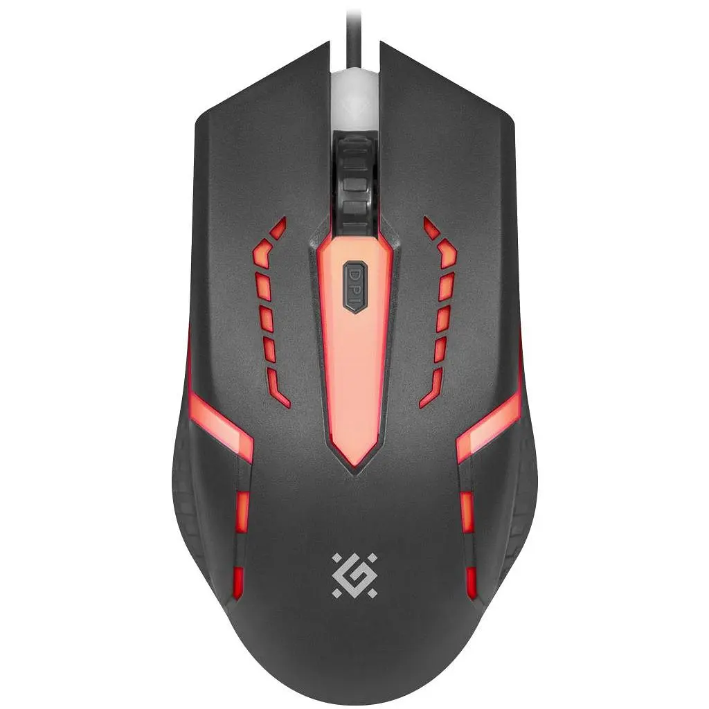 Мишка Defender Flash MB-600L Black (52600)