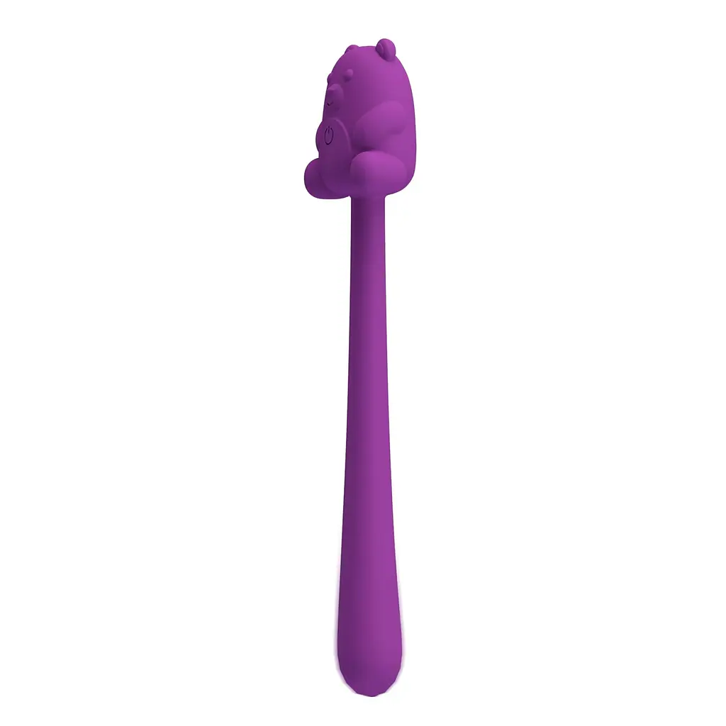 Вібратор Pretty Love Cute Bear Purple, 7 vibration functions - фото 5