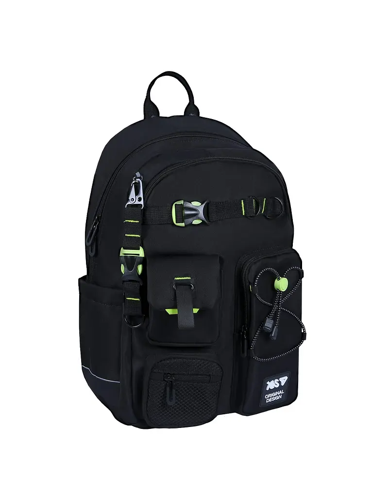 Рюкзак шкільний YES TS-43L Just Black (550480)