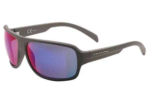 Сонцезахисні окуляри Cratoni C-Ice COLOR+ Lifestyle black matt лінзи grey-blue w/ plasma mirror